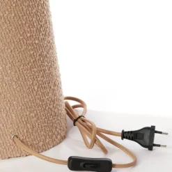 Light & Living Tafellamp Mikkel Zand - E27 - 58 cm hoog