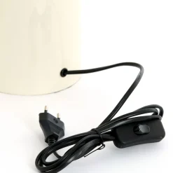 Light & Living Tafellamp Tolima Crème - E27 - 35 cm hoog