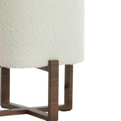 Light & Living Tafellamp Wyn Crème / Bruin - E27 - 39 cm hoog