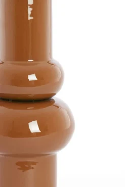 Light & Living Vaas Irissa Caramel - 36 cm hoog