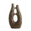 Light & Living Vaas Katha Bruin - 41 cm hoog