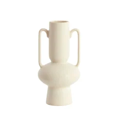 Light & Living Vaas Otaru Crème - 33 cm hoog