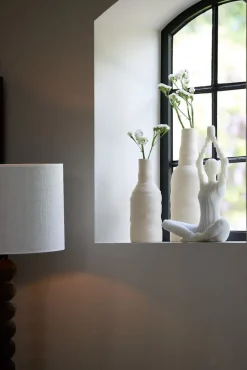 Light & Living Vaas Sesto Crème - 20 cm hoog