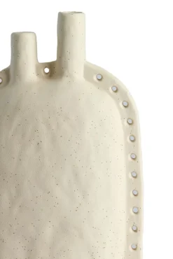 Light & Living Vaas Varazza Beige - 29 cm hoog