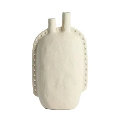 Light & Living Vaas Varazza Beige - 38 cm hoog