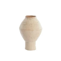 Light & Living Vaas Vasora Beige - 33 cm hoog
