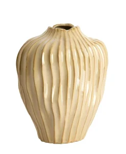 Light & Living Vaas Vechhia Lichtbruin - 35 cm hoog