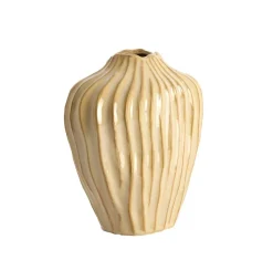 Light & Living Vaas Vechhia Lichtbruin - 25 cm hoog