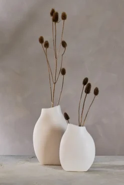 Light & Living Vaas Volano Crème - 32 cm hoog