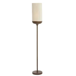 Light & Living Vloerlamp Dania Bruin - E27 - 159 cm hoog