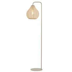 Light & Living Vloerlamp Elati Zand - E27 - 157 cm hoog