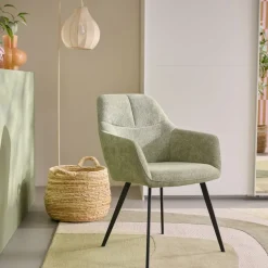 Light & Living Vloerlamp Elati Zand - E27 - 157 cm hoog