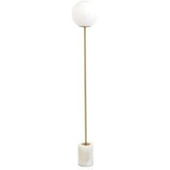 Light & Living Vloerlamp Medina Wit - E27 - 156 cm hoog