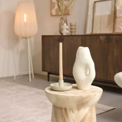 Light & Living Vloerlamp Plumeria Zand - E27 - 132 cm hoog