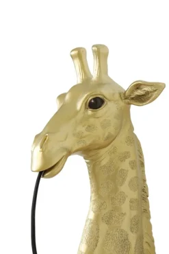 Light & Living Wandlamp Giraffe Goud - E27 - 61 cm hoog