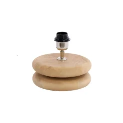 Light& Living Lampenvoet Eboli Naturel - E27 - 9 cm hoog