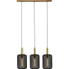 Lucide Hanglamp Corina Zwart - 3 x E27 - 90 cm breed