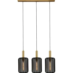 Lucide Hanglamp Corina Zwart - 3 x E27 - 90 cm breed