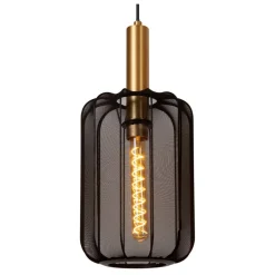 Lucide Hanglamp Corina Zwart - 3 x E27 - 90 cm breed