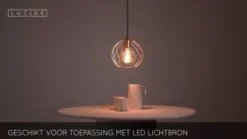Lucide Hanglamp Danza Goud - E27 - Ø 25 cm