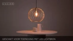 Lucide Hanglamp Danza Goud - E27 - Ø 40 cm