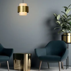 Lucide Hanglamp Firmin Goud - E27 - Ø 30 cm