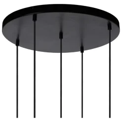 Lucide Hanglamp Joanet Zwart - 5 x E27 - Ø 66 cm