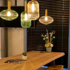 Lucide Hanglamp Maloto Goud - E27 - Ø 30 cm