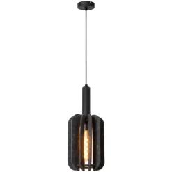 Lucide Hanglamp Rafal Grijs - E27 - Ø 20 cm