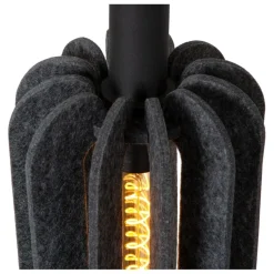 Lucide Hanglamp Rafal Grijs - E27 - Ø 20 cm
