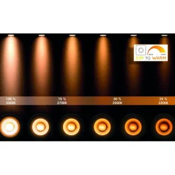 Lucide Lichtbron MR16 Zwart - GU10 - Ø 5 cm