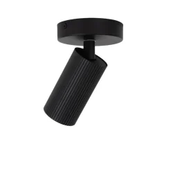 Lucide Plafondspot Clubs Zwart - GU10 - Ø 10 cm