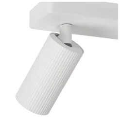 Lucide Plafondspot Clubs Wit - 2 x GU10 - 31x9 cm