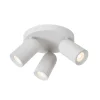 Lucide Plafondspot Punch Wit - 3 x GU10 - Ø 21 xm