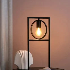 Lucide Tafellamp Suus Zwart - E27 - 50 cm hoog