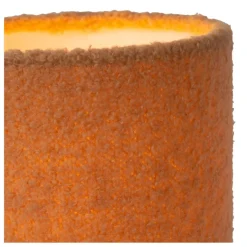 Lucide Tafellamp Woolly Geel - E14 - 28 cm hoog