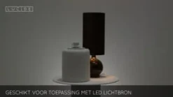 Lucide Vloerlamp Esterad Zwart - E27 - 100 cm hoog