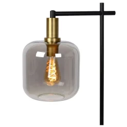 Lucide Vloerlamp Joanet Zwart - E27 - 150 cm hoog