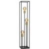 Lucide Vloerlamp Ruben Zwart - 3 x E27 - 120 cm hoog