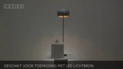 Lucide Vloerlamp Spencer Grijs - E27 - Ø 40 cm