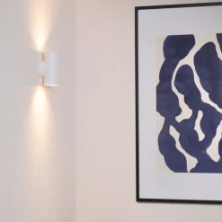 Lucide Wandlamp Bondi Wit - GU10 - 18 cm hoog