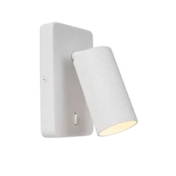 Lucide Wandlamp Clubs Wit - GU10 - 16 cm hoog