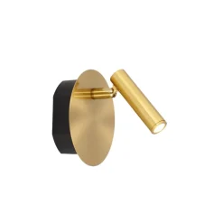 Lucide Wandlamp Jolijn Goud - LED - Ø 11 cm