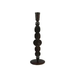 Mica Decorations Kandelaar Grillig Bruin - 30 cm hoog