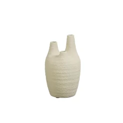 Mica Decorations Tulpenvaas Canti Crème - 23 cm hoog