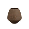 Mica Decorations Vaas Ares Donkerbruin - Ø 31 cm