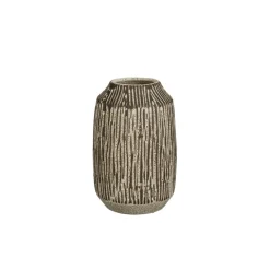 Mica Decorations Vaas Aruna Bruin - 29 cm hoog