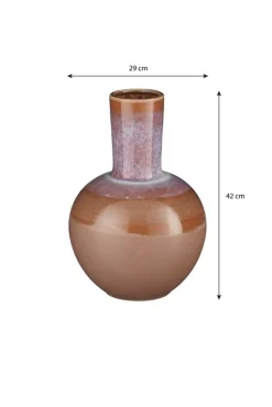 Mica Decorations Vaas Holm Terra - 42 cm hoog