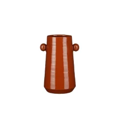 Mica Decorations Vaas Melle Bruin - 24 cm hoog