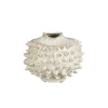 Mica Decorations Vaas Spike Wit - Ø 25 cm